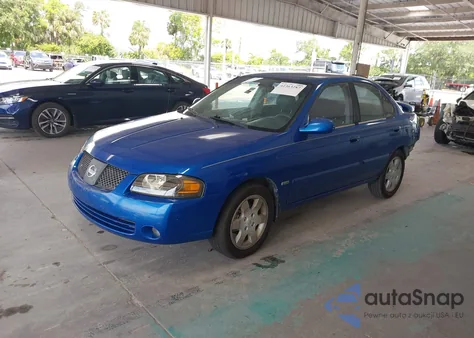 2006 Nissan Sentra 1.8S из США, поврежденный, VIN 3N1CB51D46L610102